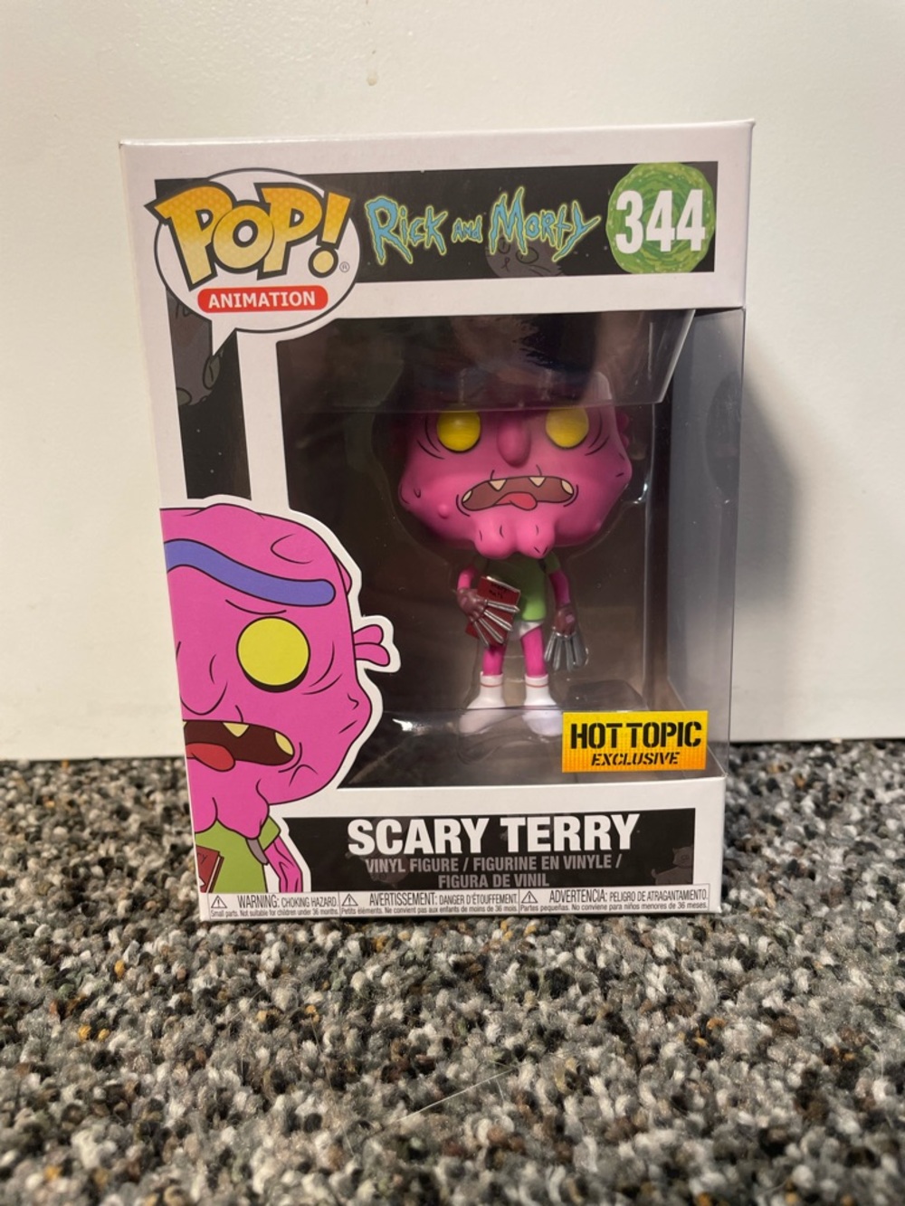 Funko Pop! Rick and Morty Scary Terry Vinyl Figure - Hot Topic Exclusive